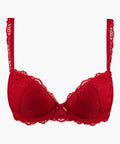 Danse des Sens Soutien-gorge Push-up coques Rouge Irrésistible