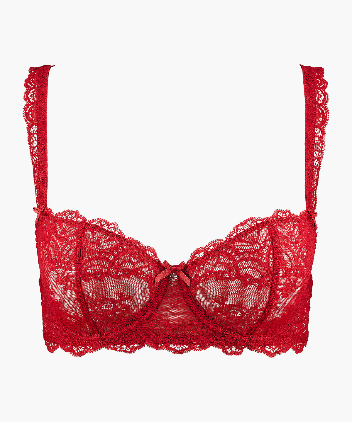 Danse des Sens Irresistible Red Corbeille Bra
