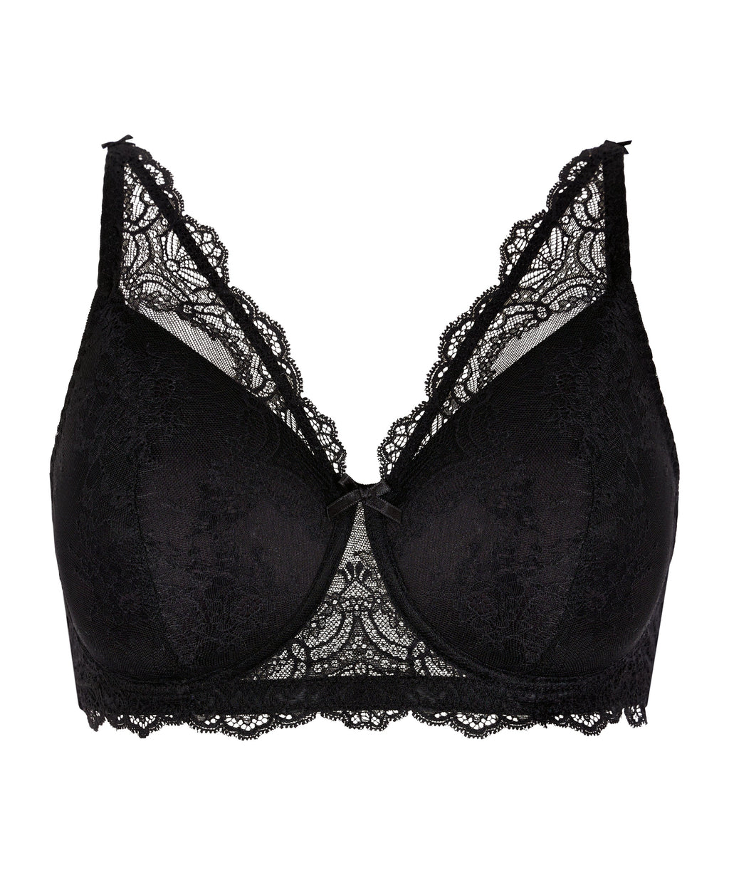 Danse des Sens Soutien-gorge Emboîtant souple post opératoire Noir
