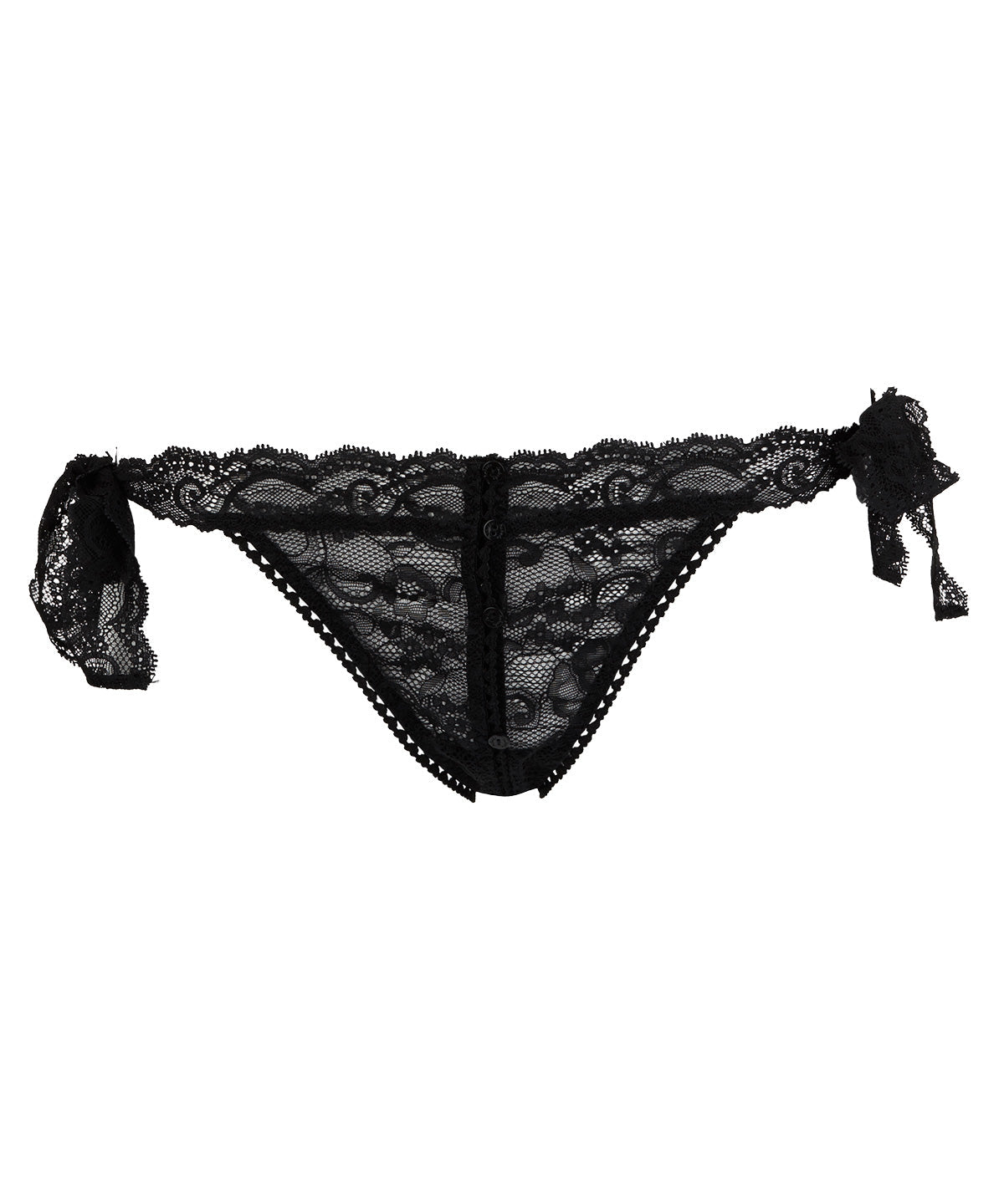 Boîte à Désir Culotte taille basse Noir