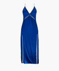 Silk Desire Nuisette longue Electric Blue