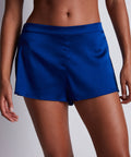 Silk Desire Shorty Electric Blue