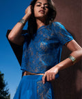 Lazy Days Top manches courtes Sky blue