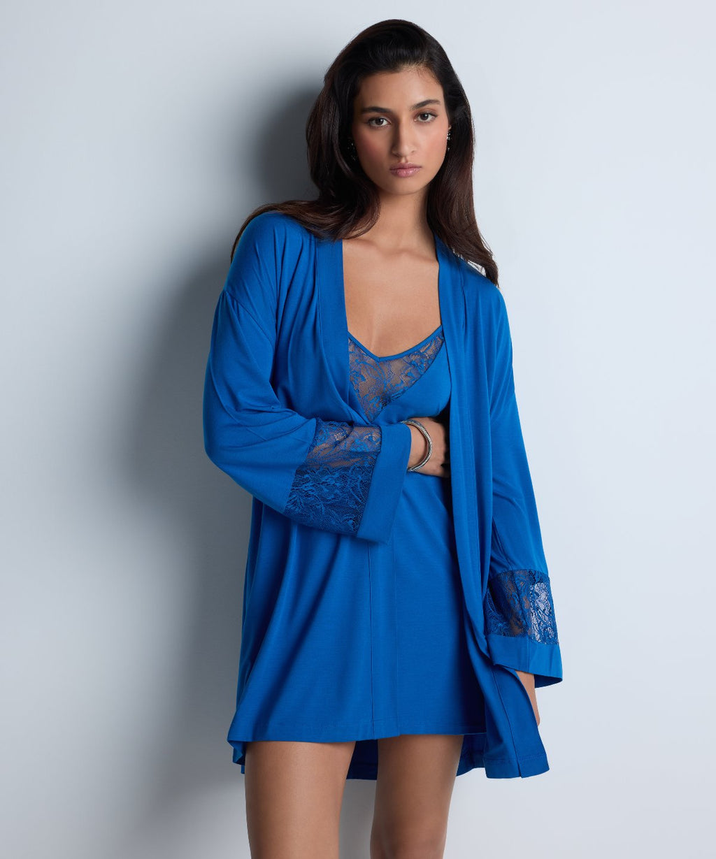 Lazy Days Kimono Sky blue