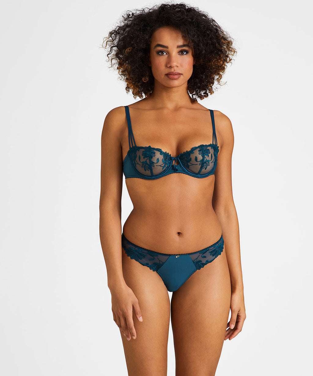 Lovessence Soutien-gorge Corbeille avec armatures Imperial Green