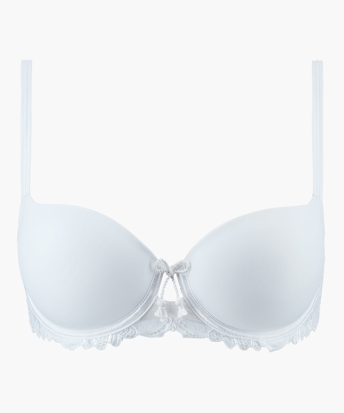 Lovessence Soutien-gorge corbeille à coques Blanc