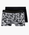 Aubade Homme Lot 2 boxers Dark Flower