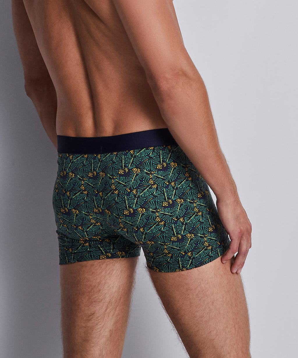 Aubade Homme Lot de 2 boxers Green Life