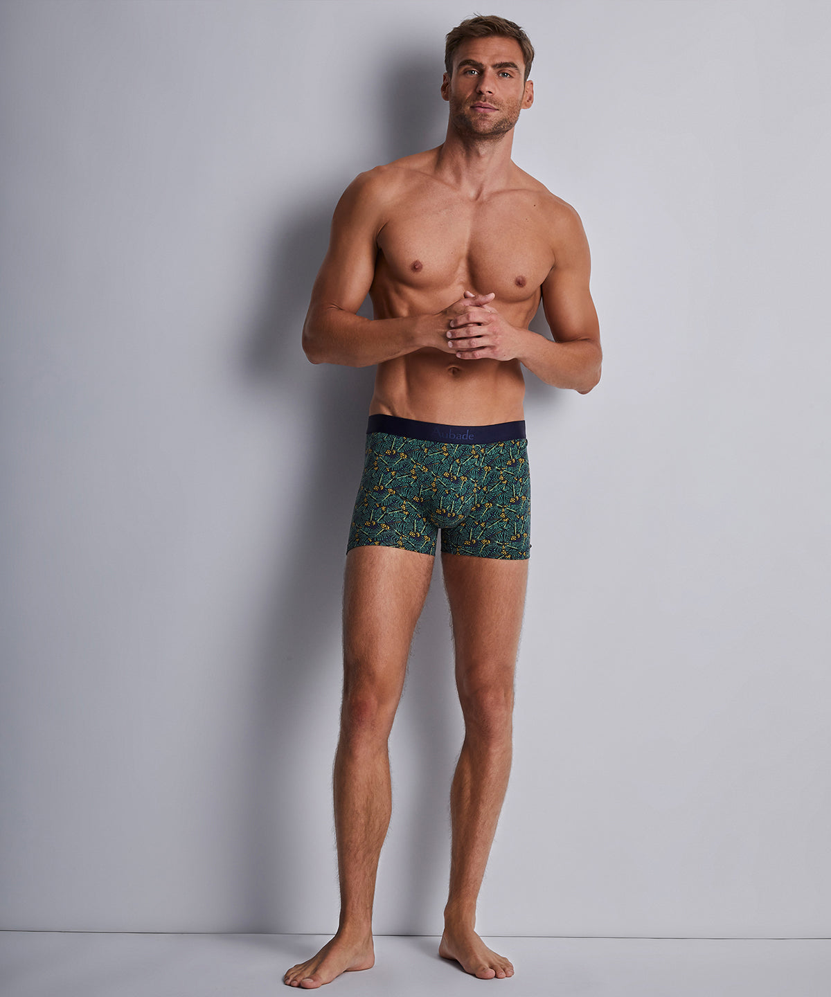 Aubade Homme Lot de 2 boxers Green Life