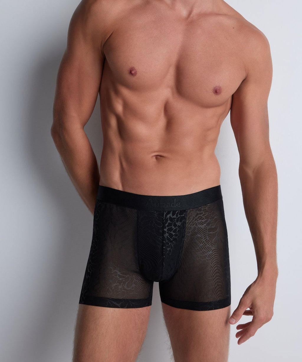 Aubade Homme Boxer homme Encre claire