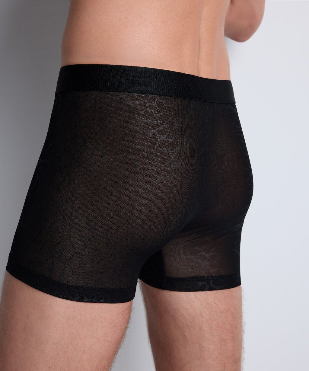 Aubade Homme Boxer homme Encre claire