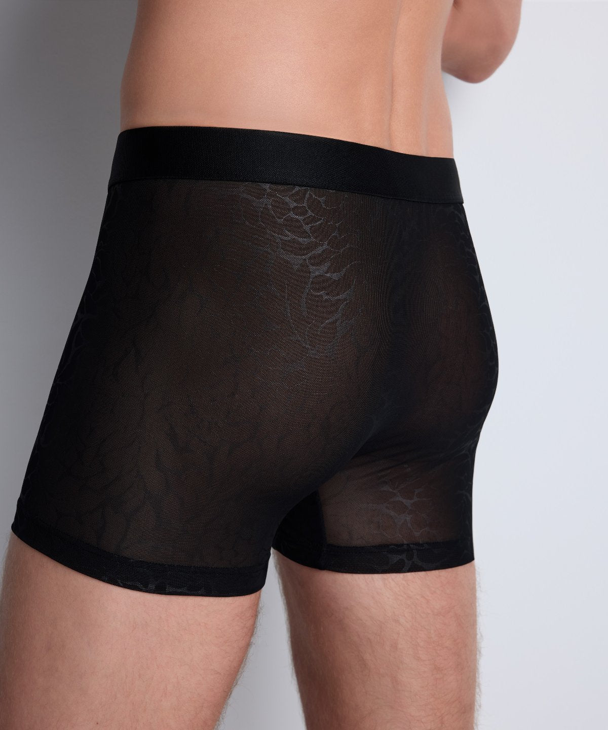 Aubade Homme Boxer homme Encre claire