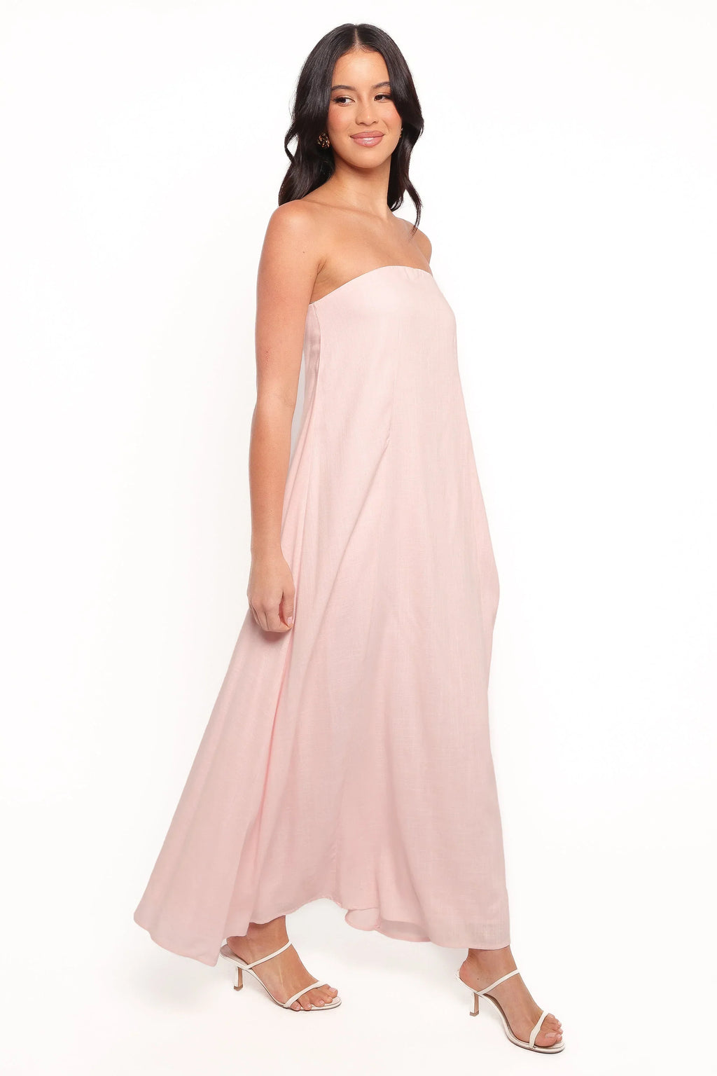 Robe midi sans bretelles Bethany - Rosewater