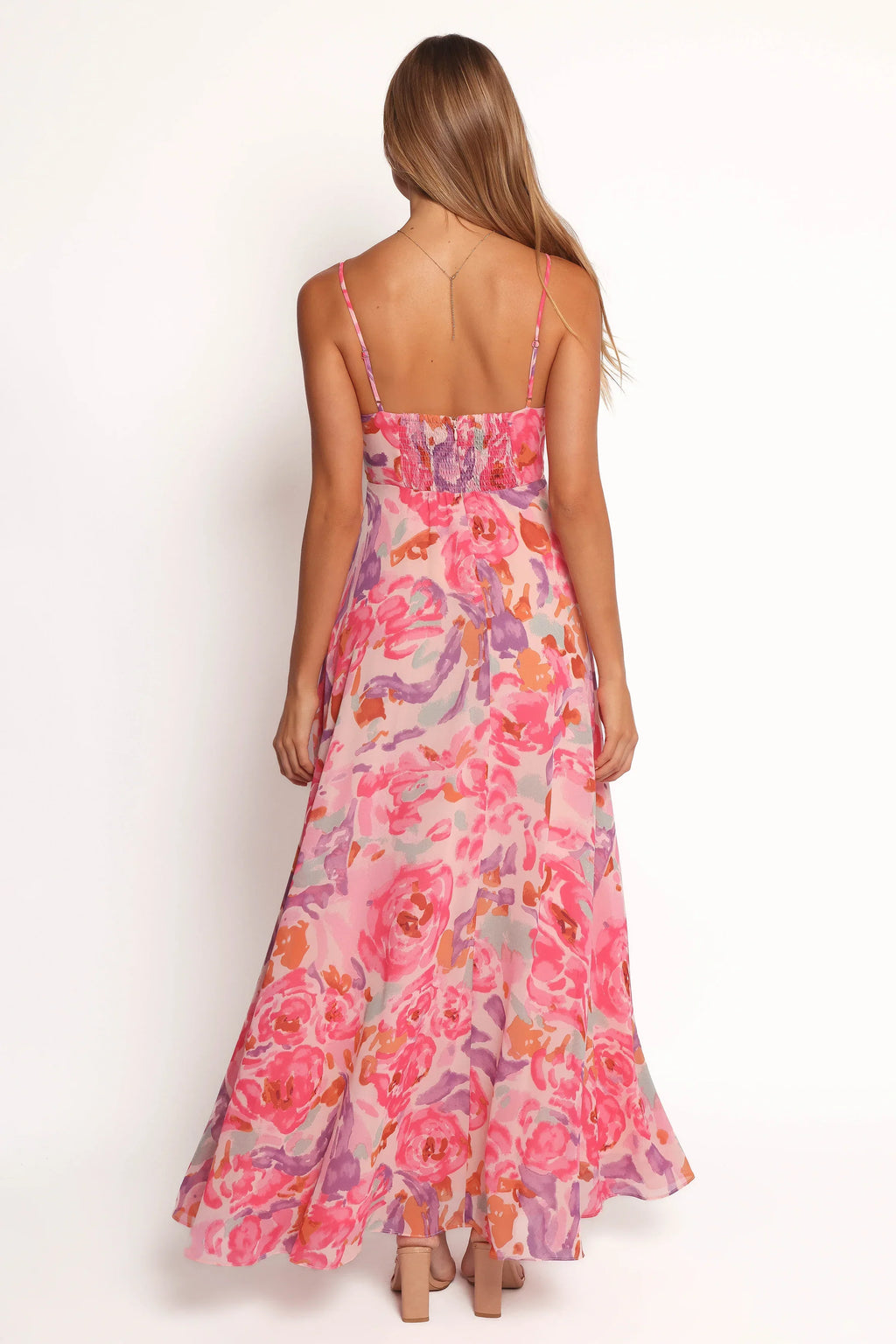 Robe longue Madilyn - Fleurs multicolores
