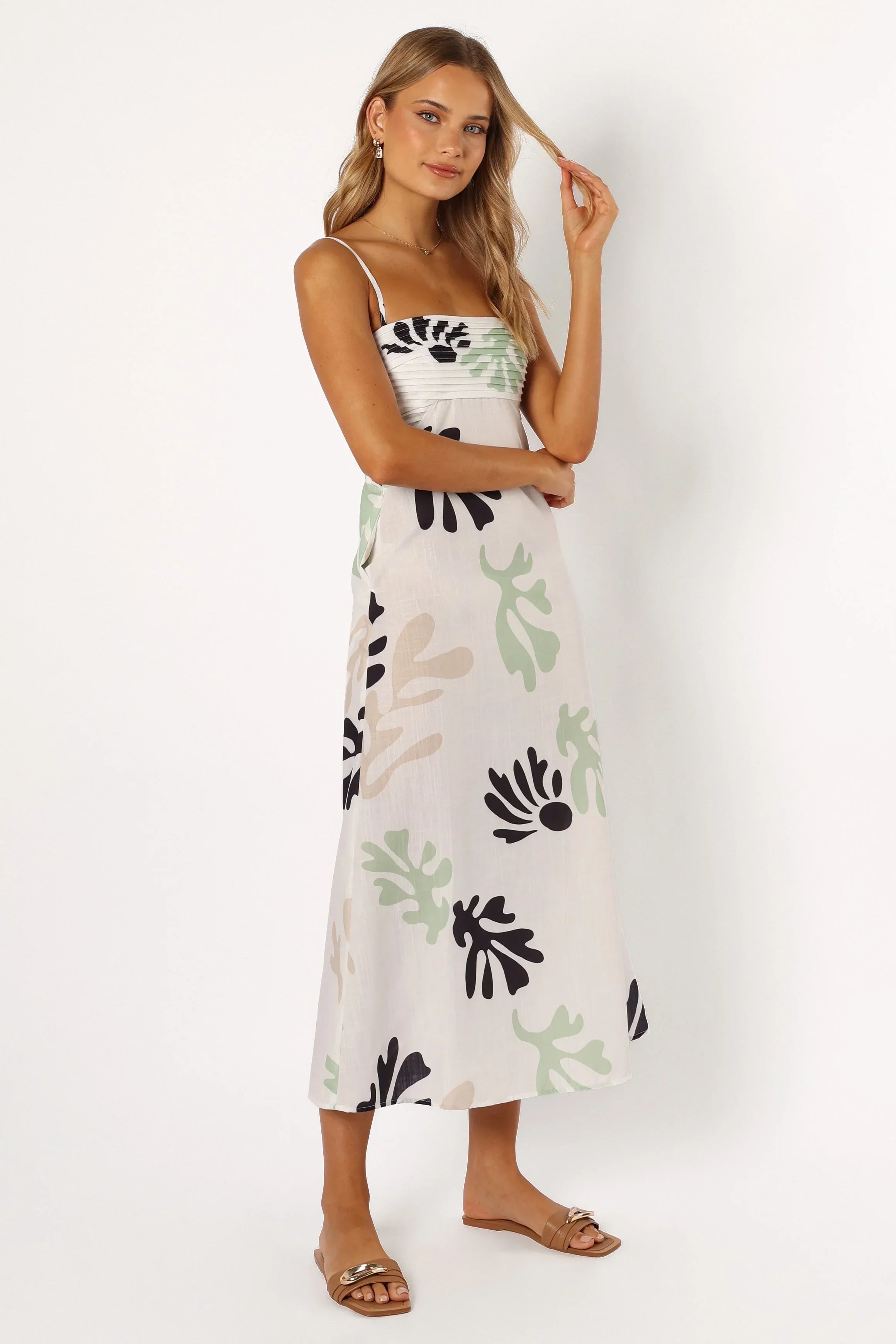Robe longue Verrone - Blanc