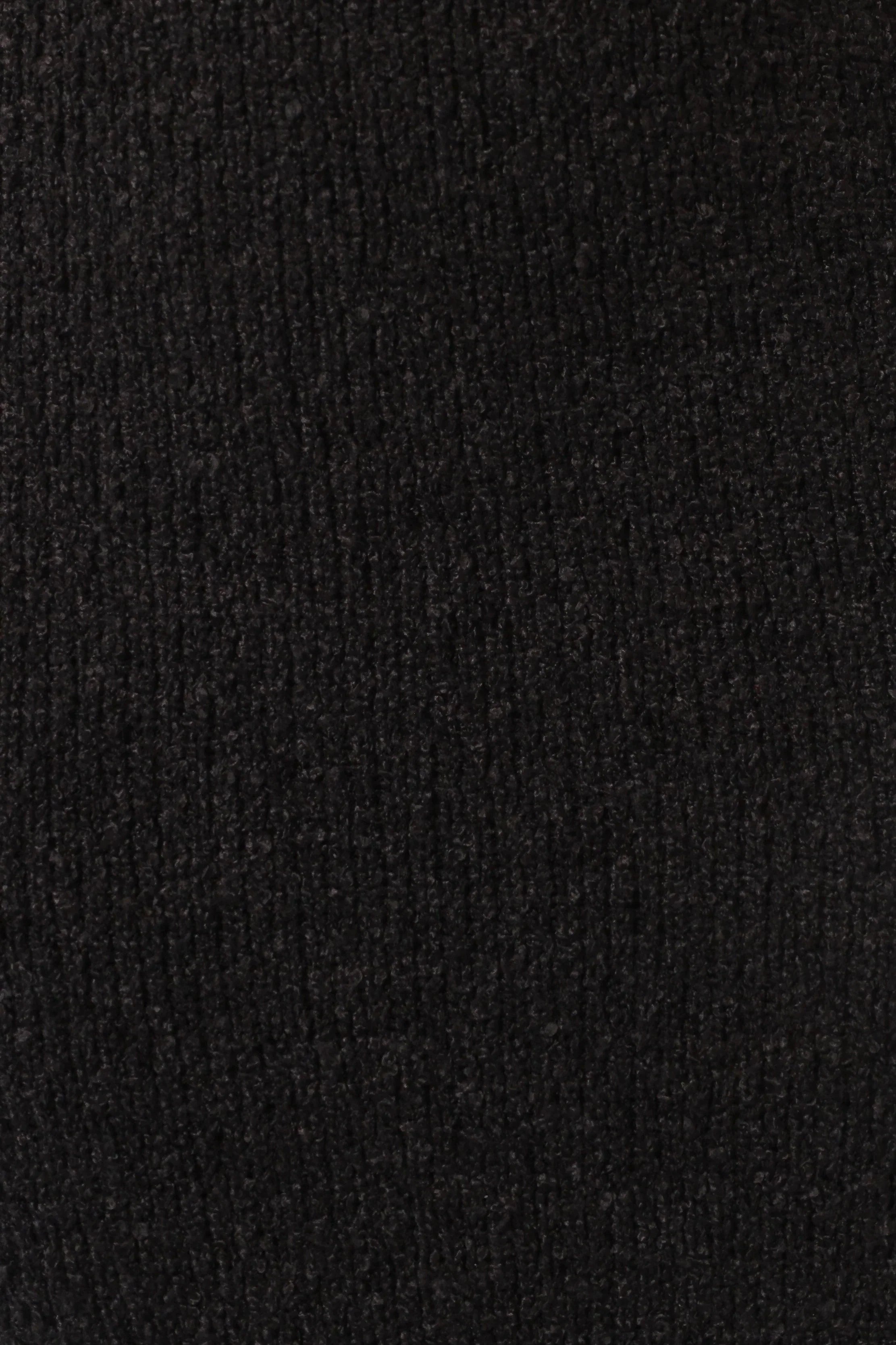 Liam Knit Midi Dress - Black