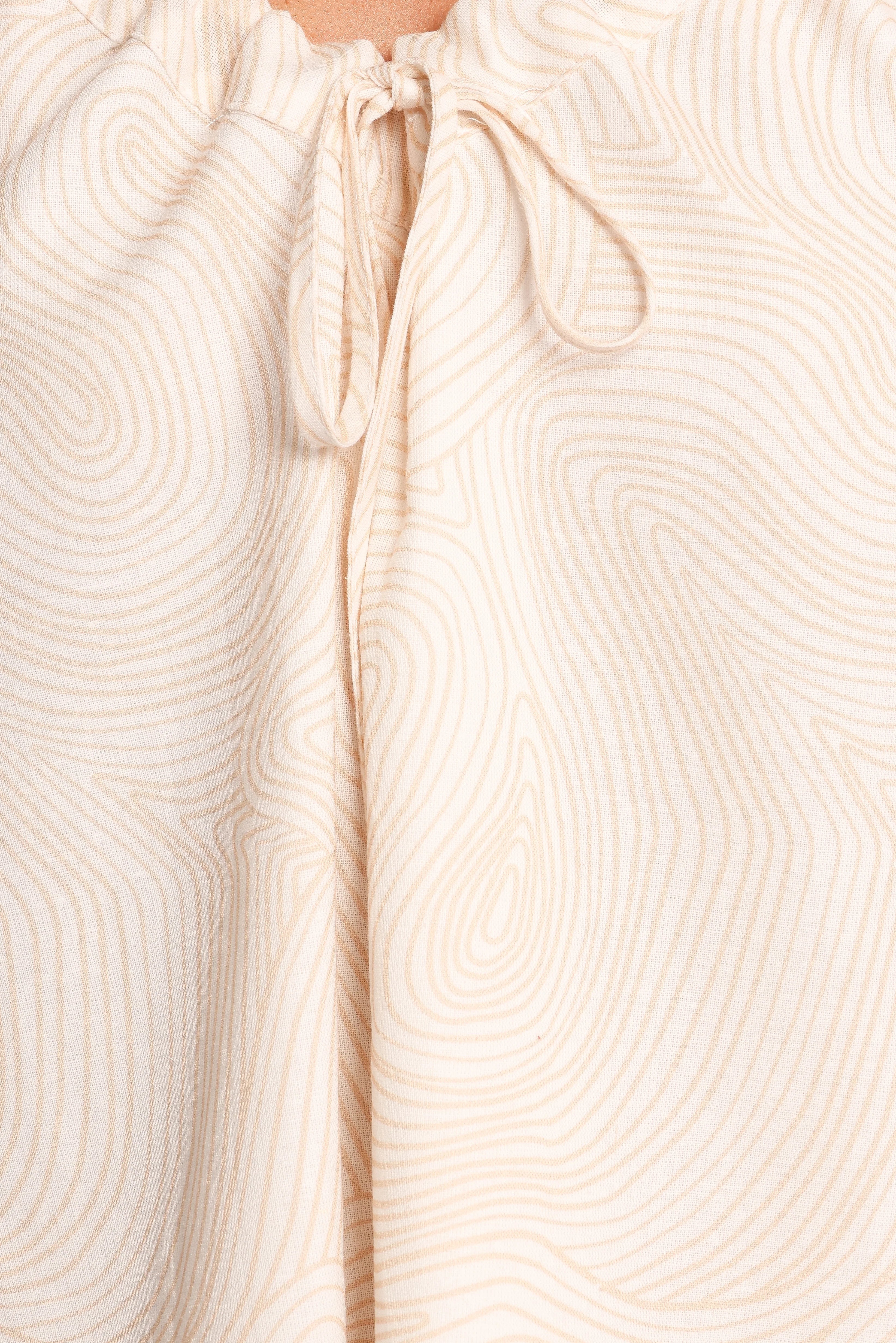 Mini-robe Walker Smock - Tan Swirl
