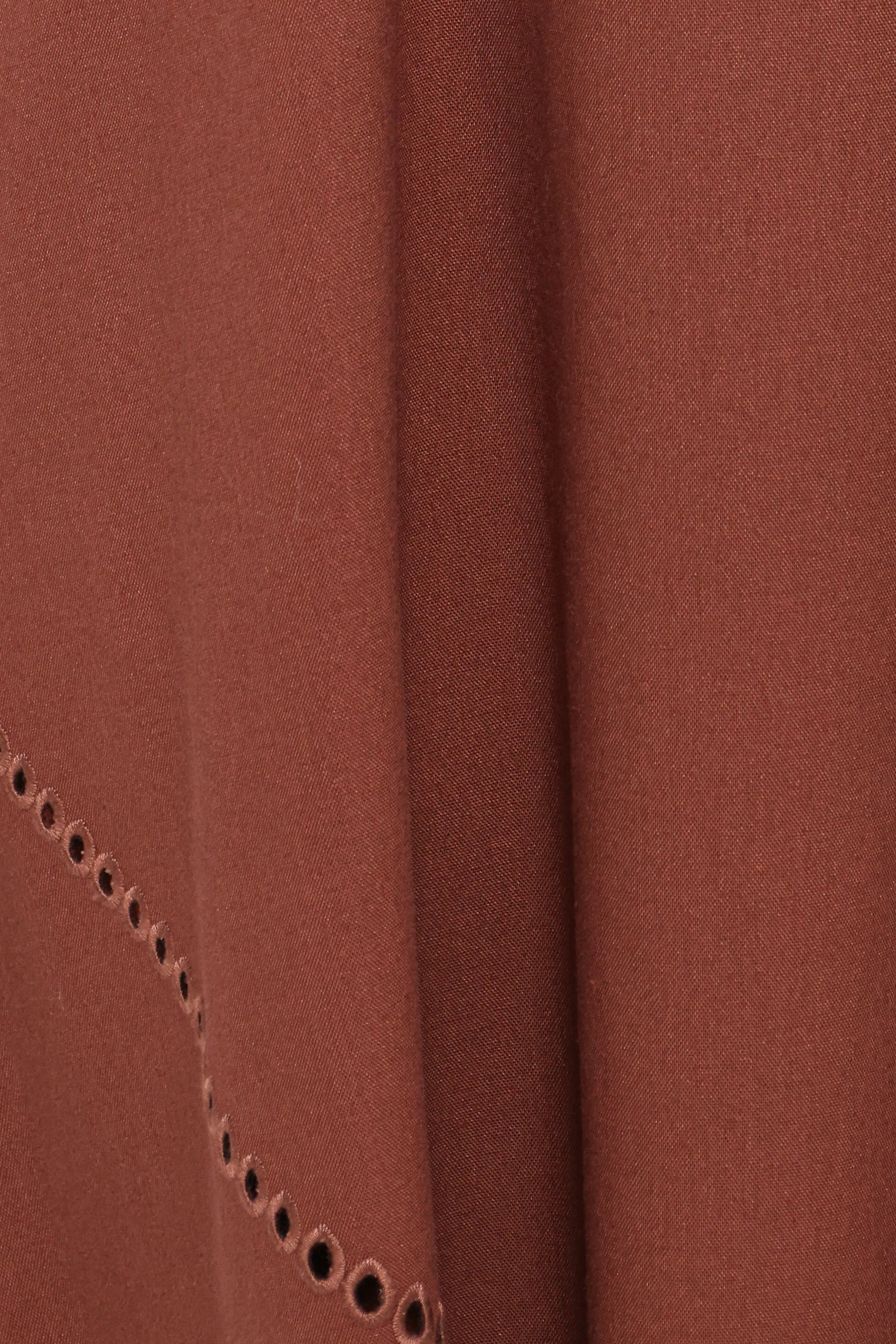 Como Strapless Maxi Dress - Brown