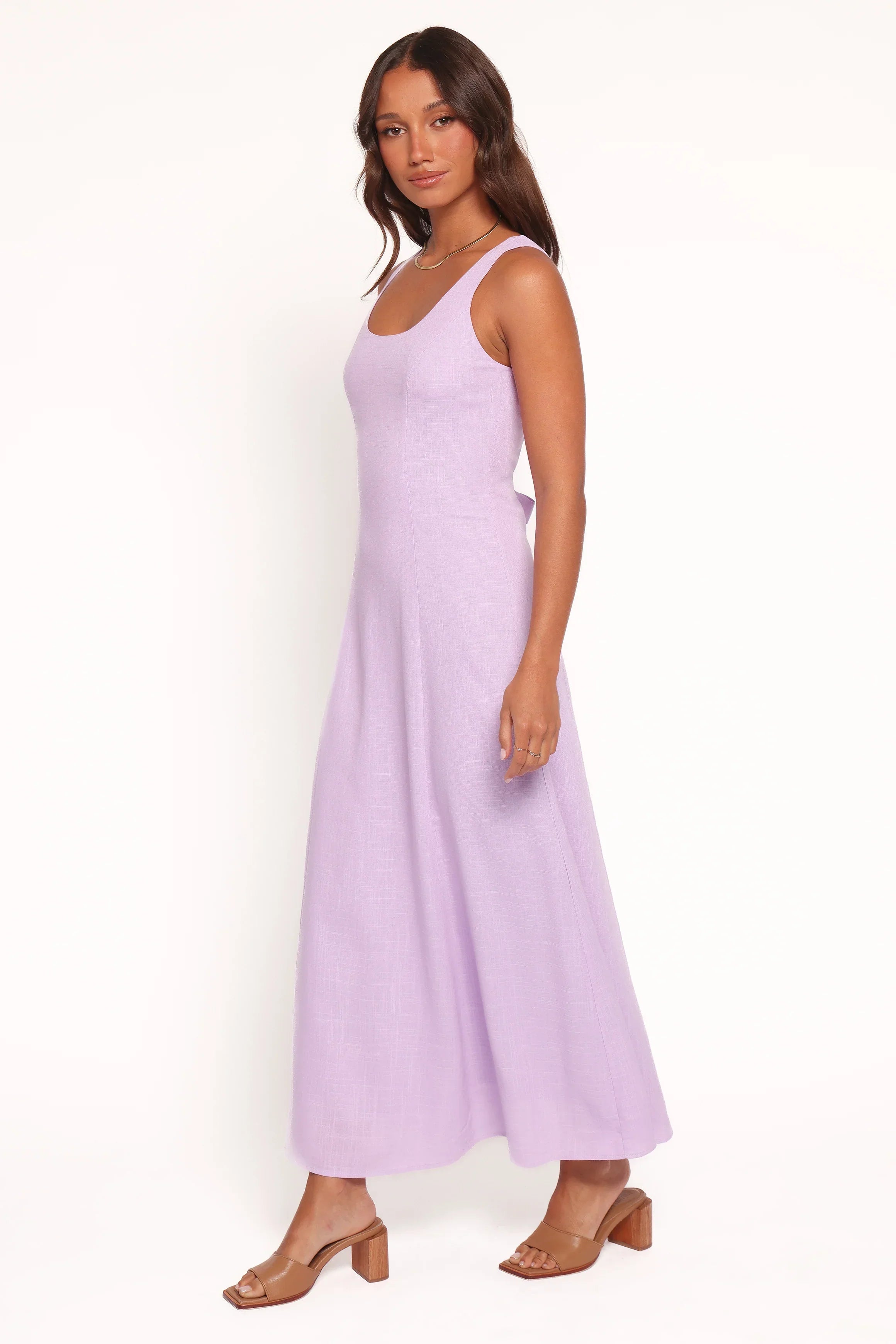 Robe longue Tatum - Lilas