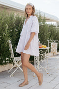 Mini-robe Doran - Blanc cassé