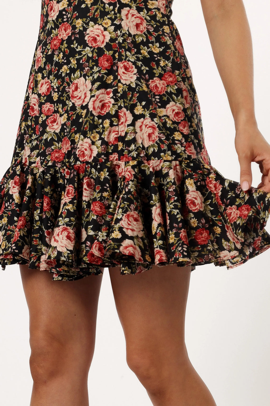 Robe courte Stella - Noire