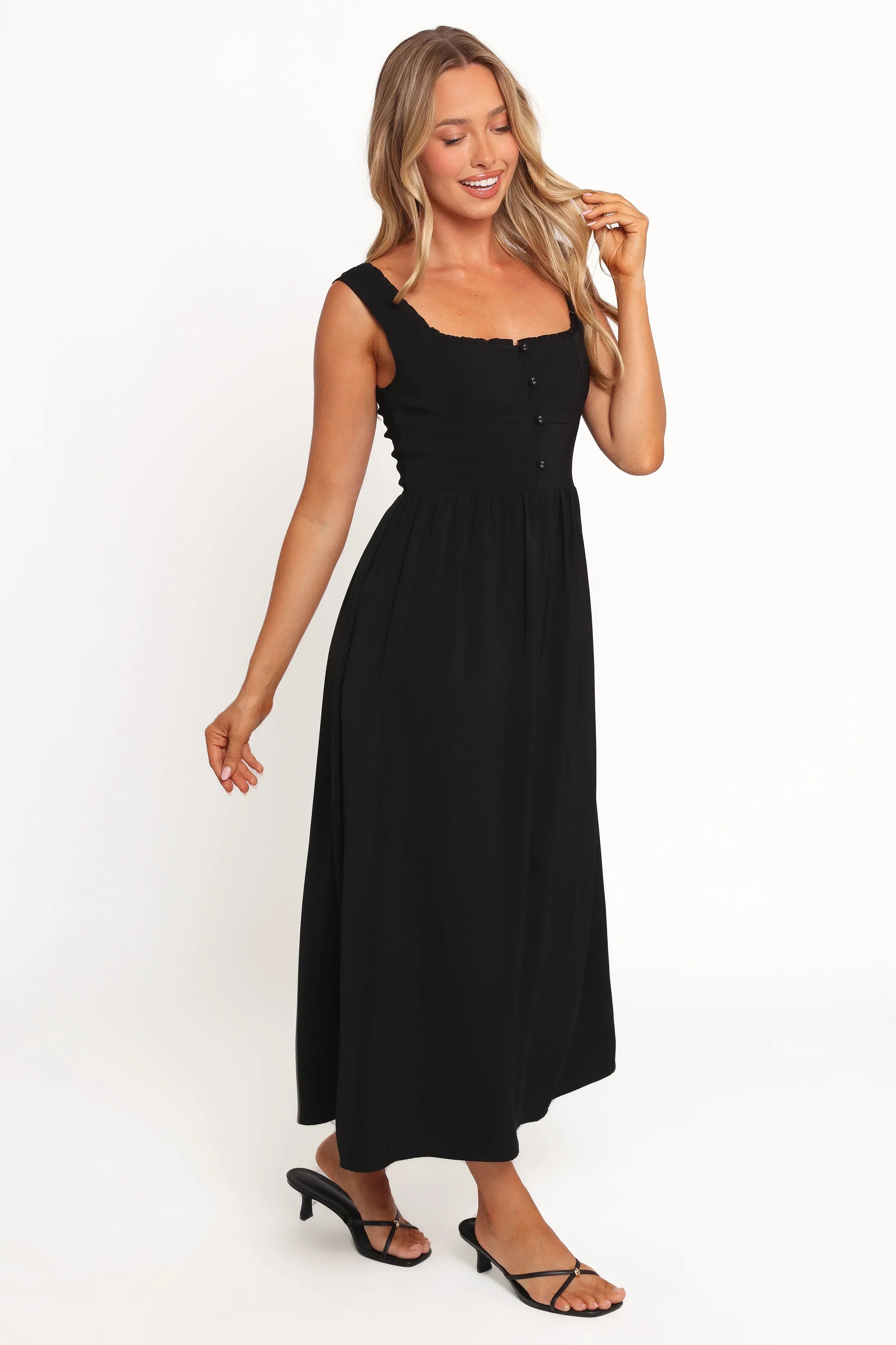 Robe Midi Melrose - Noir