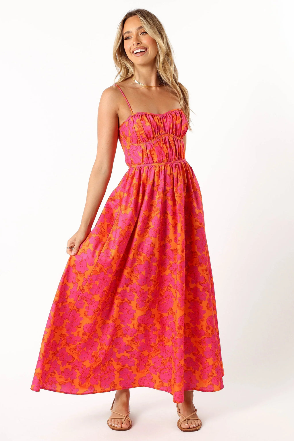 Robe midi évasée Kelani - Ambrosia