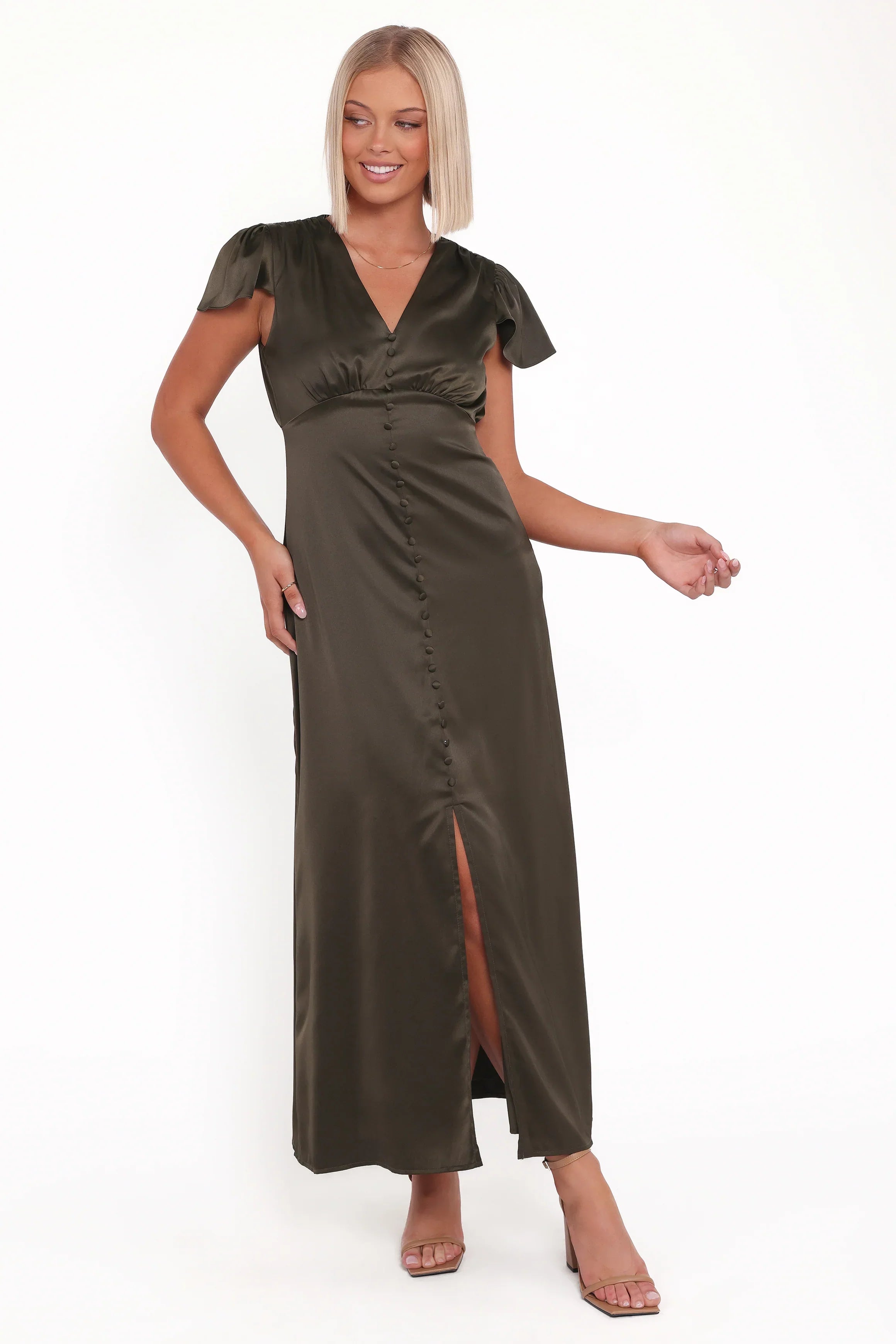 Dean Maxi Dress - Olive