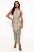 Robe Gabie mi-longue - Olive