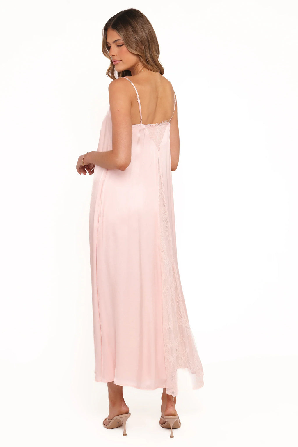 Robe midi Halsey - Rose
