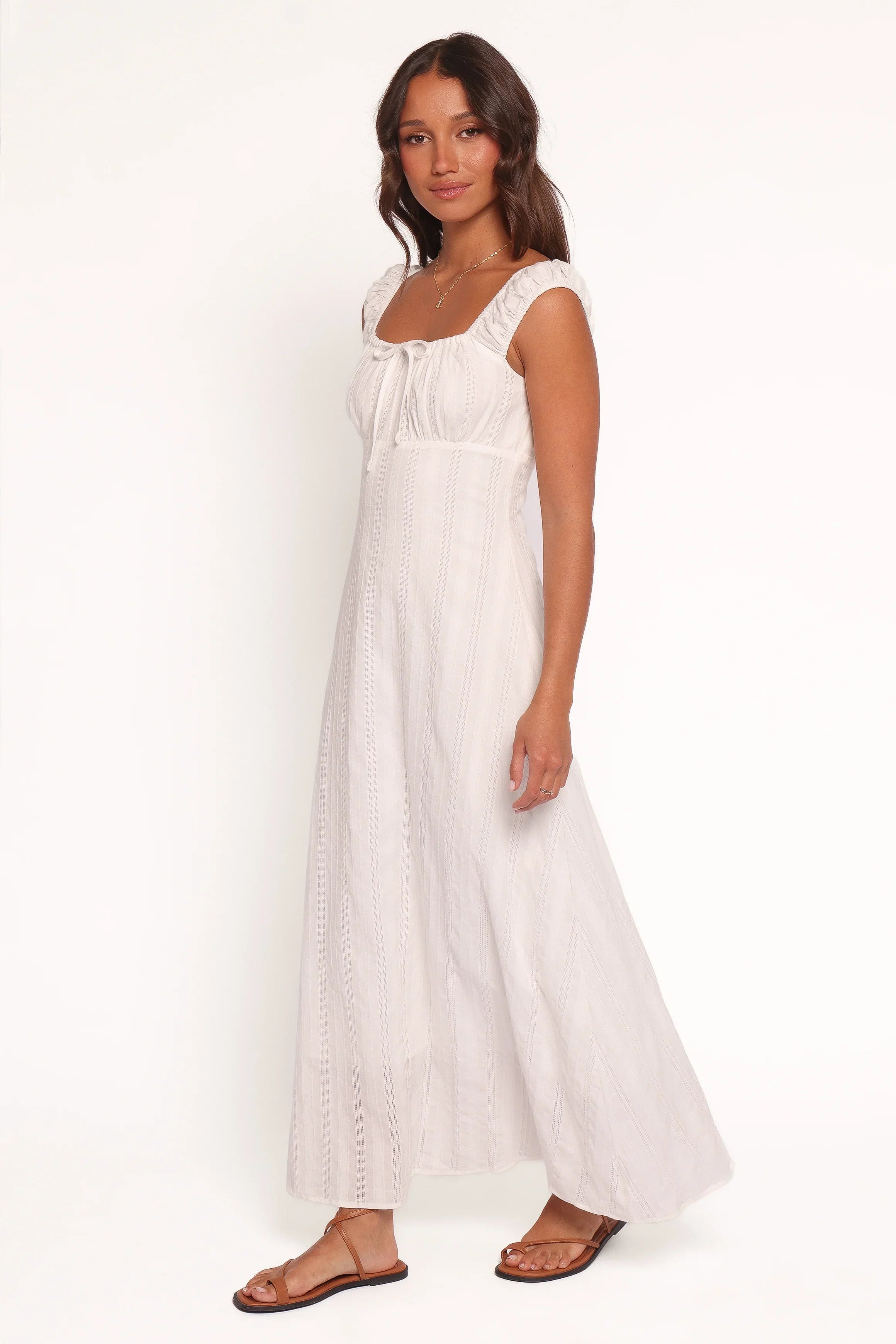 Robe longue Jessalyn - Blanc