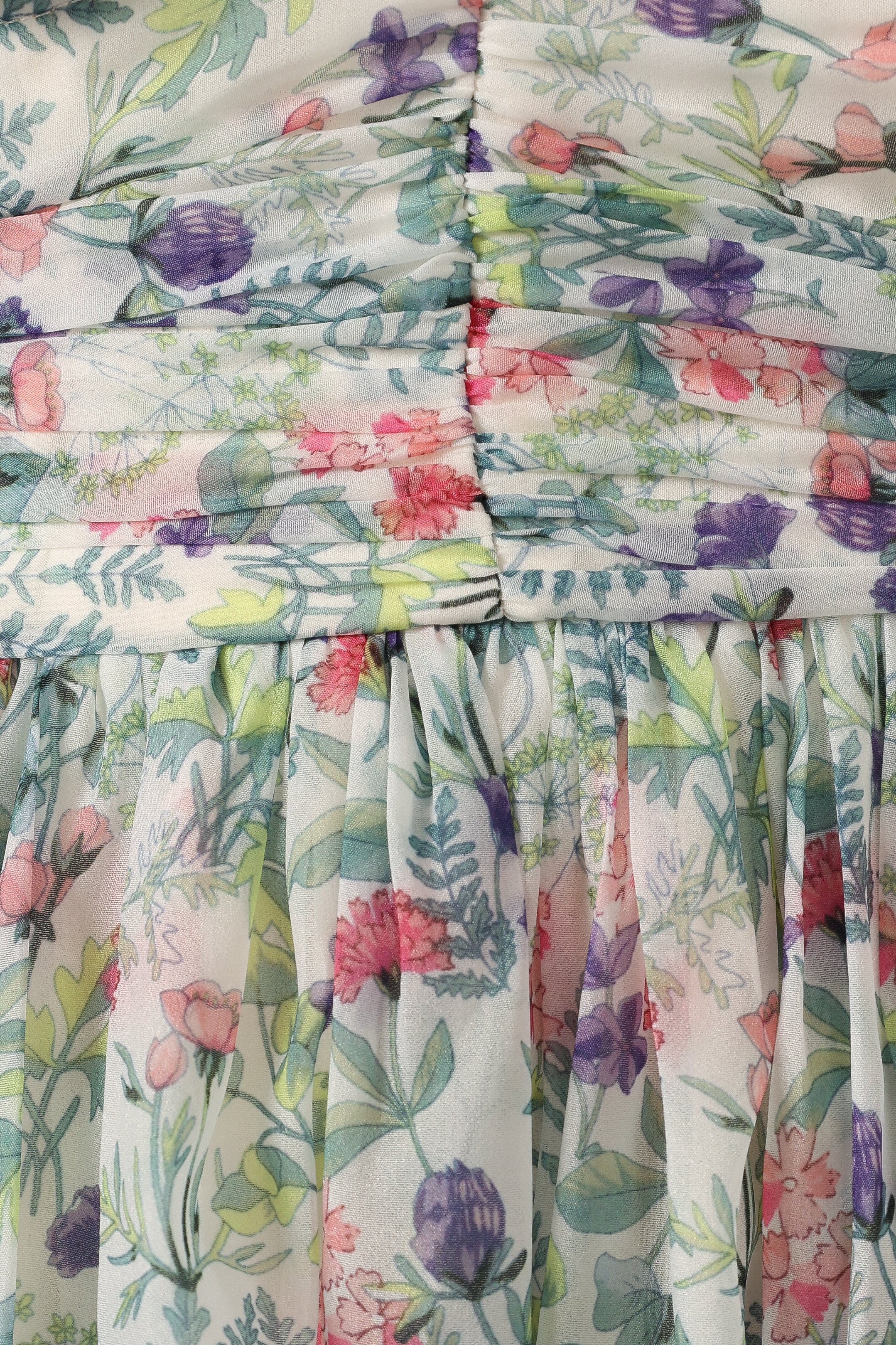 Robe mi-longue Floret - Multicolore
