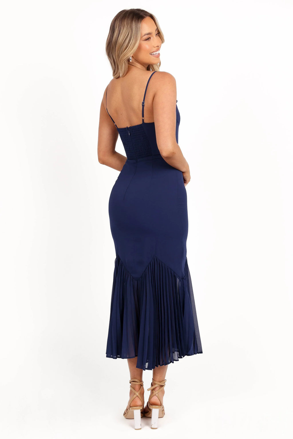 Robe midi Ashton - Marine