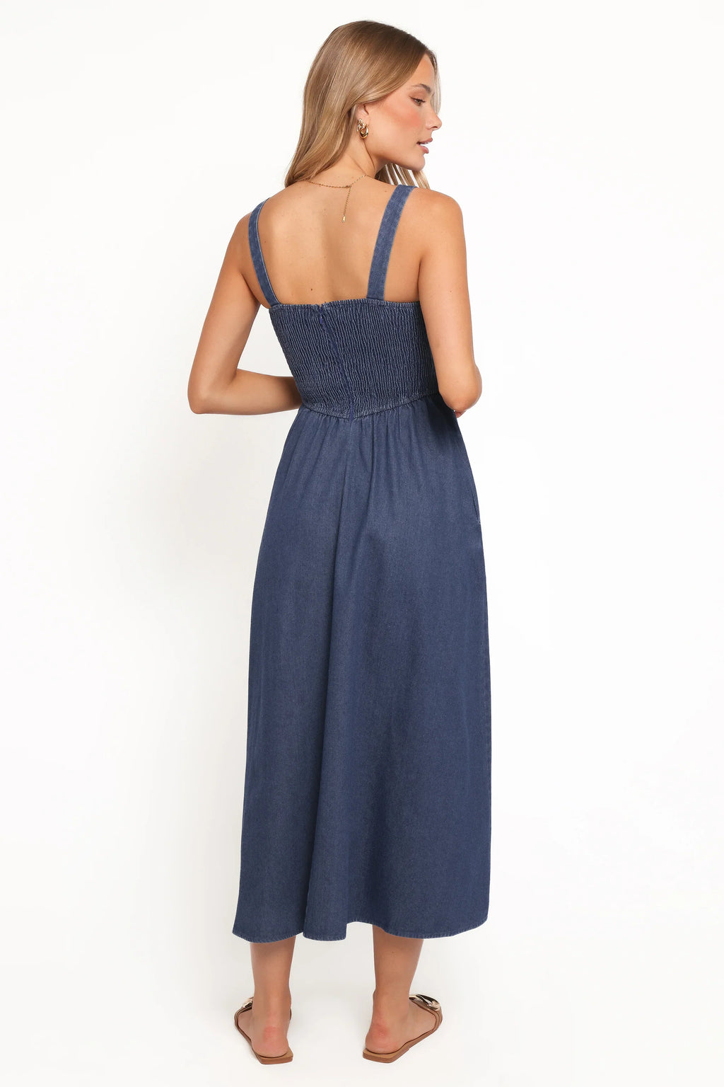 Kinslee Midi Dress - Denim