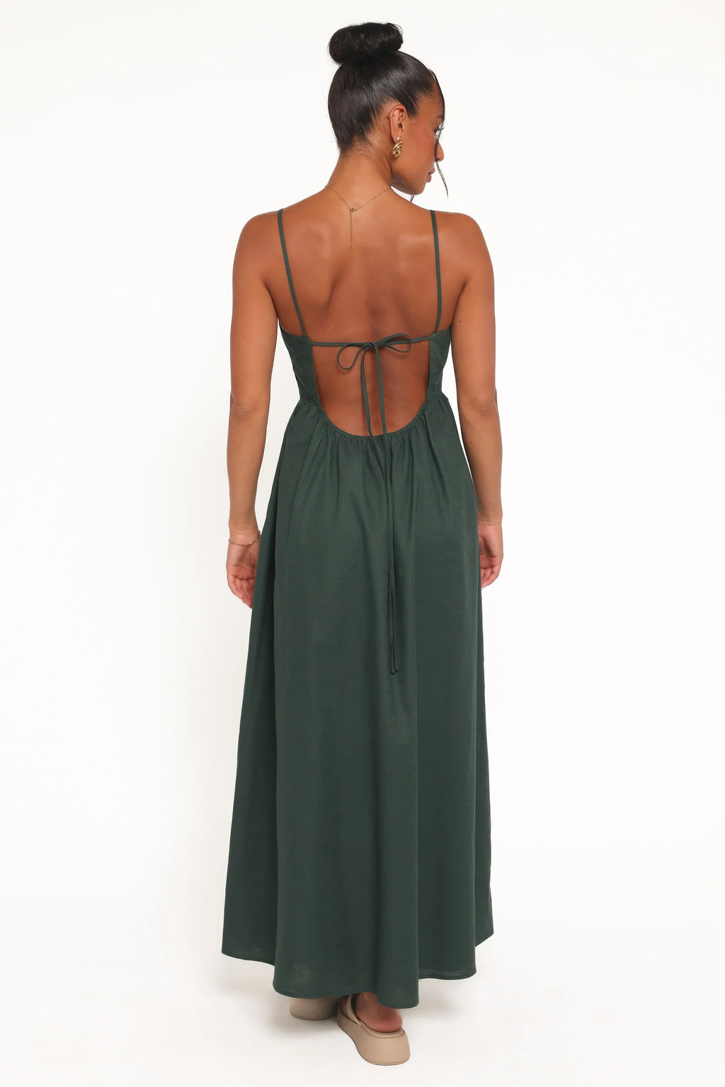 Savannah Maxi Dress - Forest Green