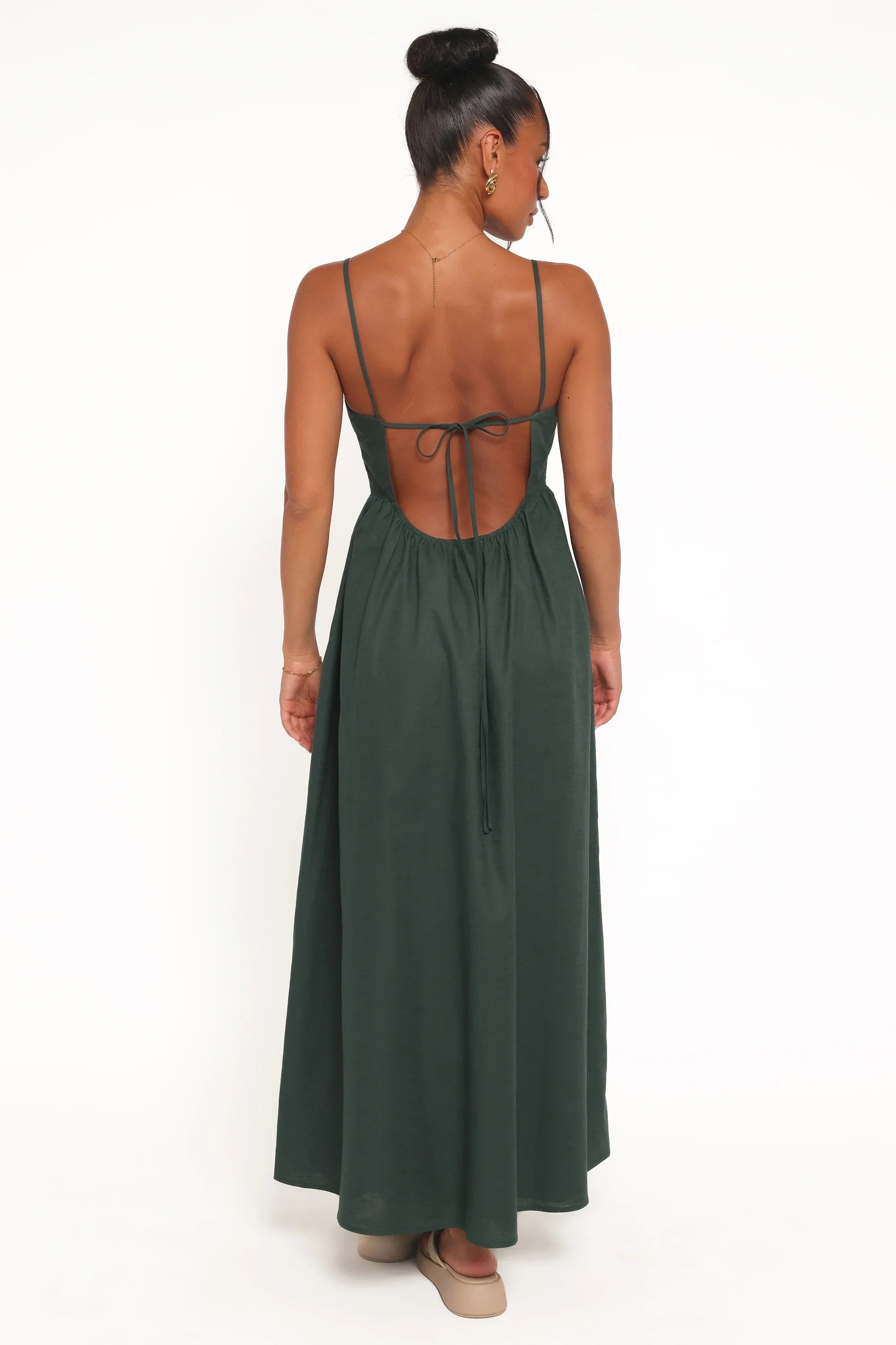 Savannah Maxi Dress - Forest Green