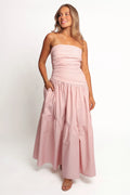 Robe longue bustier Blanche - Orchid