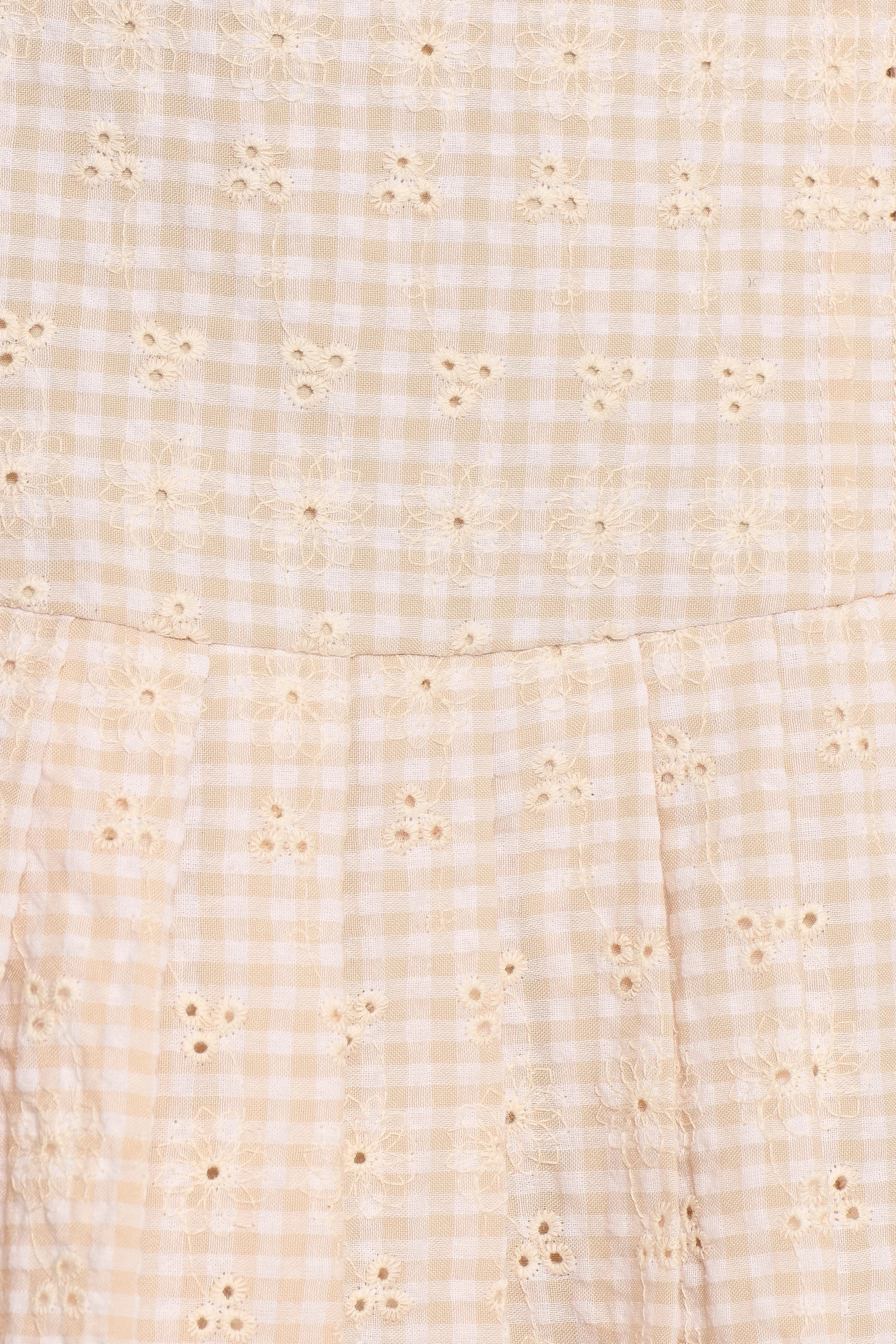 Mini-robe Zephyra - Crème