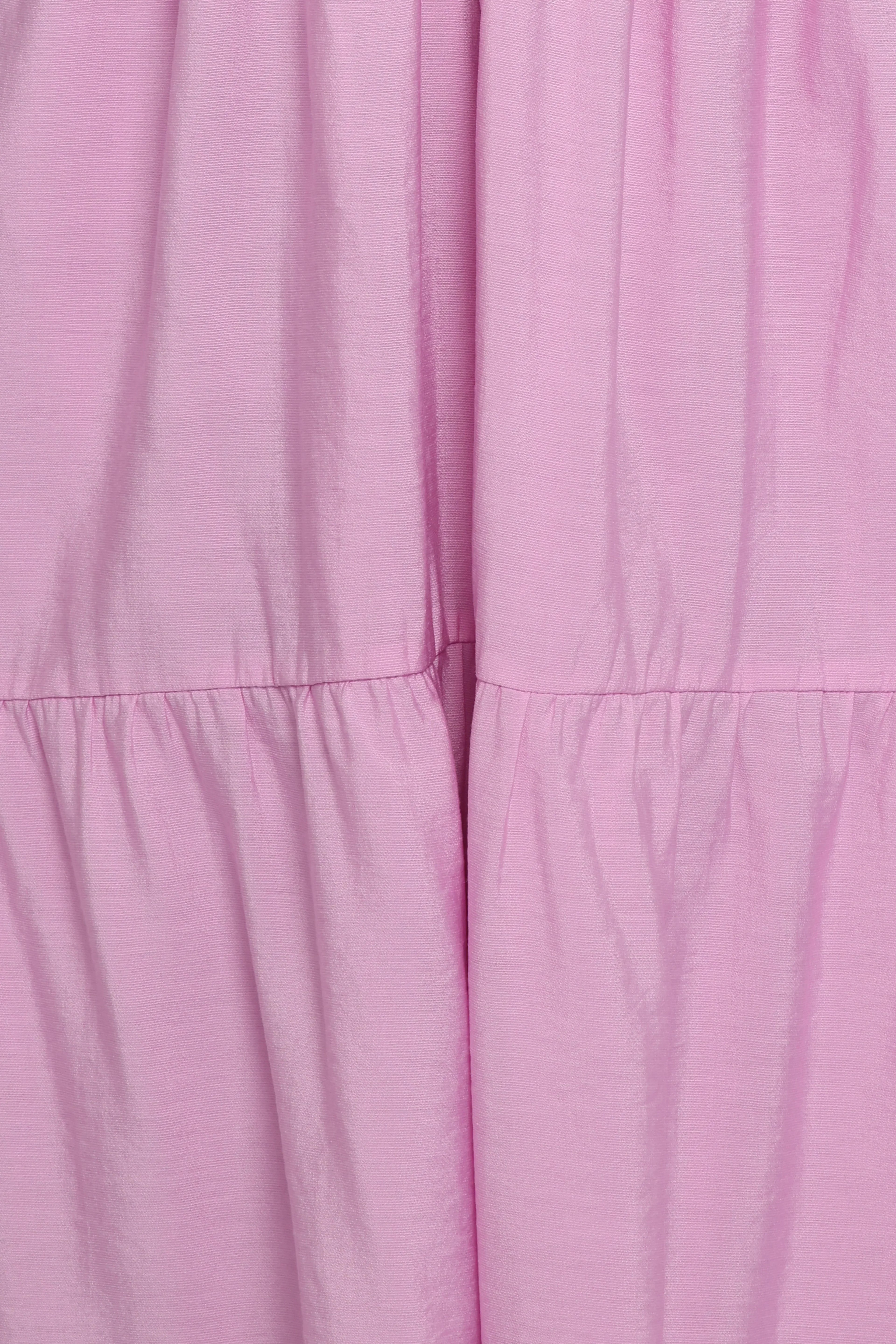 Robe longue asymétrique Vinny - Rose