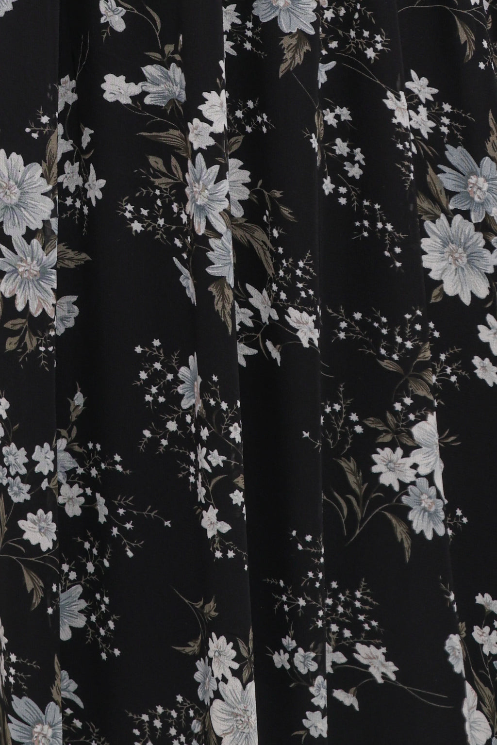 Mavis Long Sleeve Maxi Dress - Black Floral