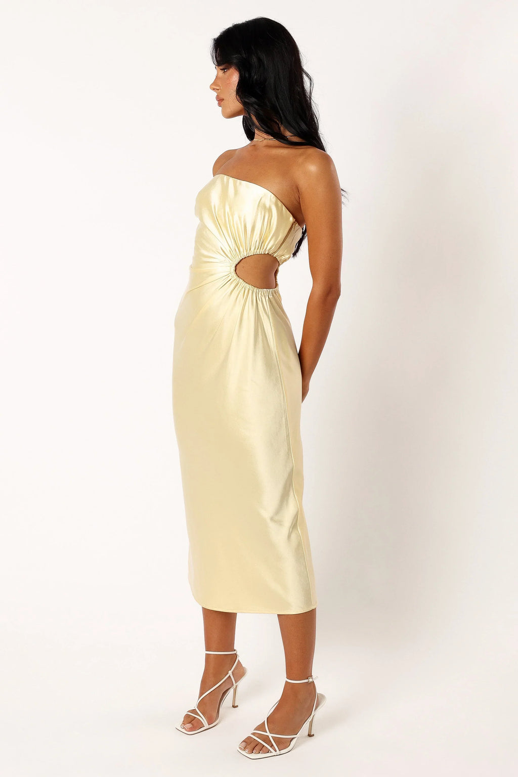 Robe longue Saraya - Beurre