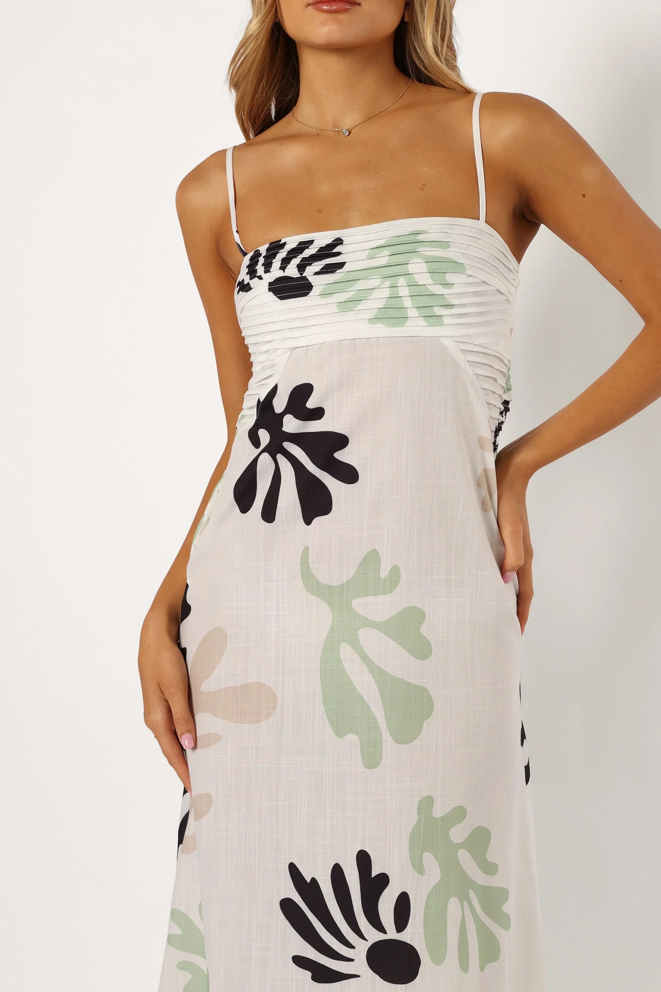 Robe longue Verrone - Blanc