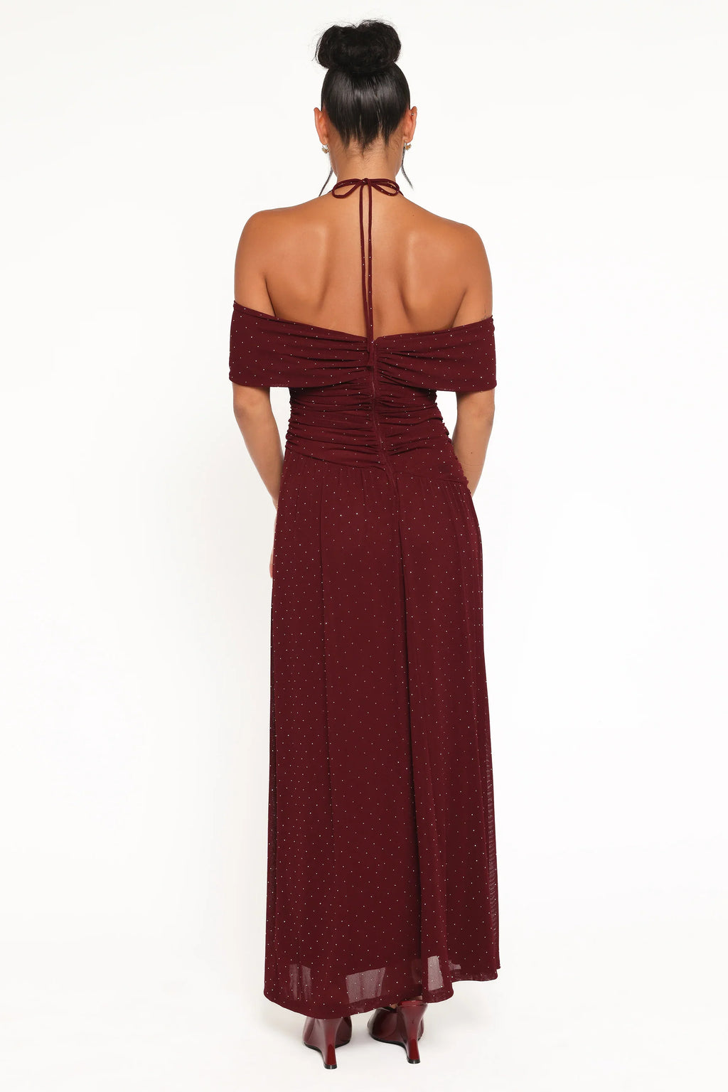 Robe longue Mayven – Bourgogne