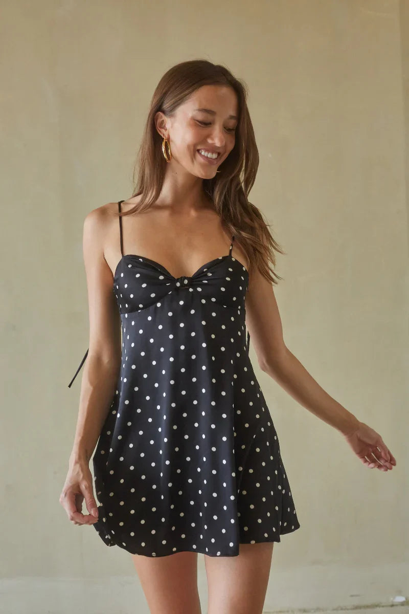 Mini-robe Ilona à pois