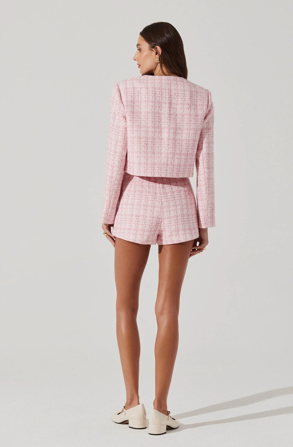 Short en tweed