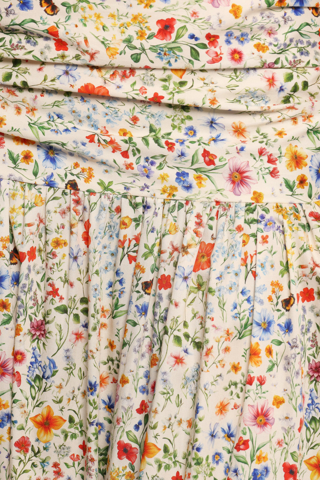 Jupe longue Dara - Fleurs de jardin