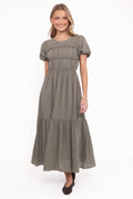 Robe longue Deloria – Olive