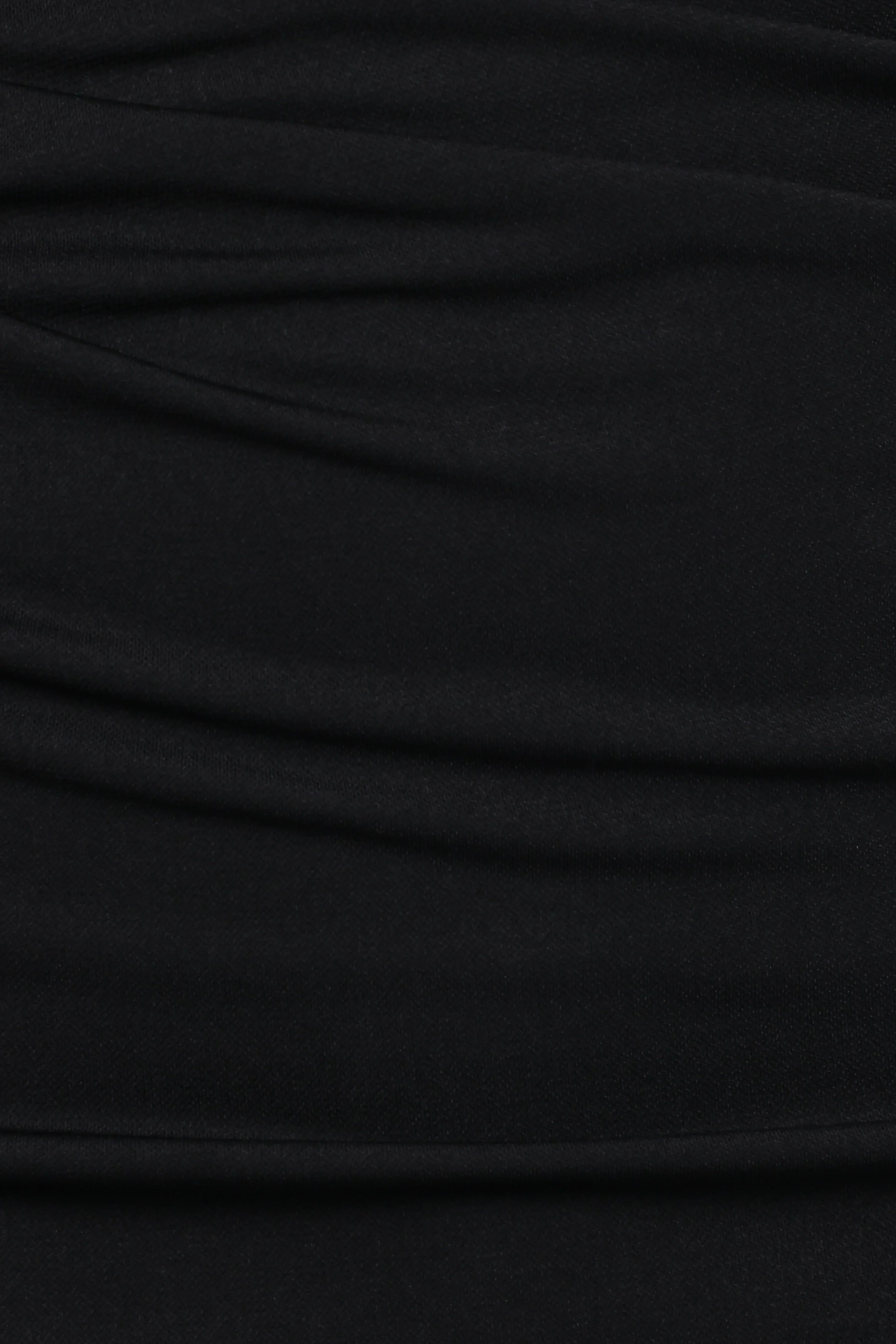 Robe longue Rogan à manches longues - Noir