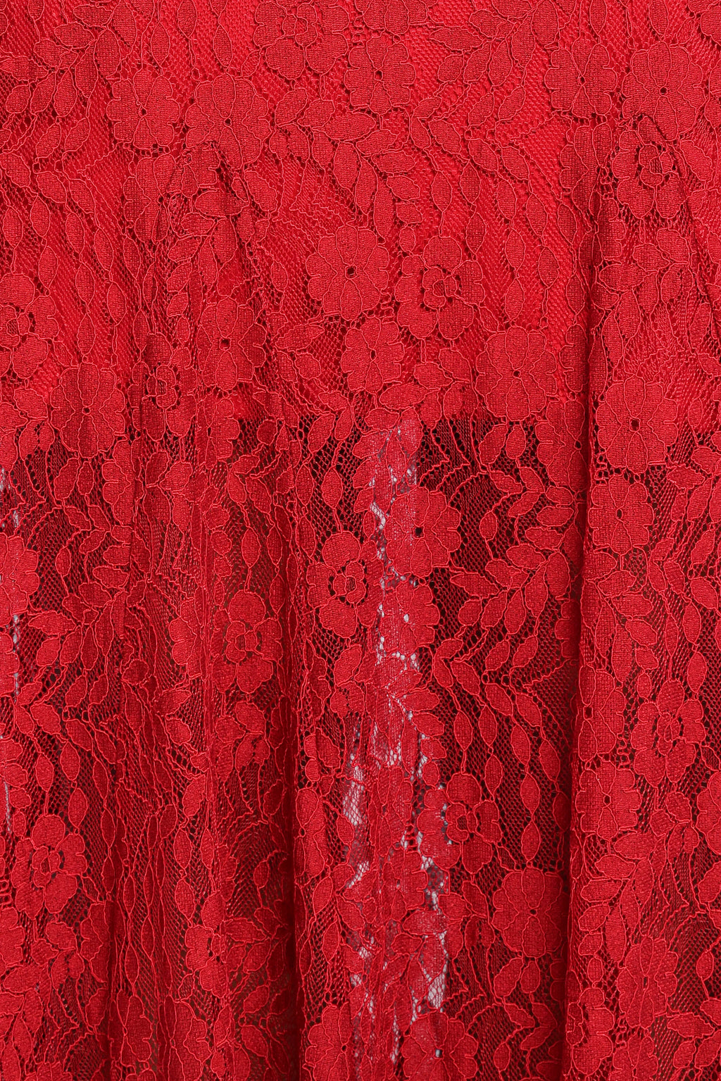 Robe longue Keani à manches longues - Rouge