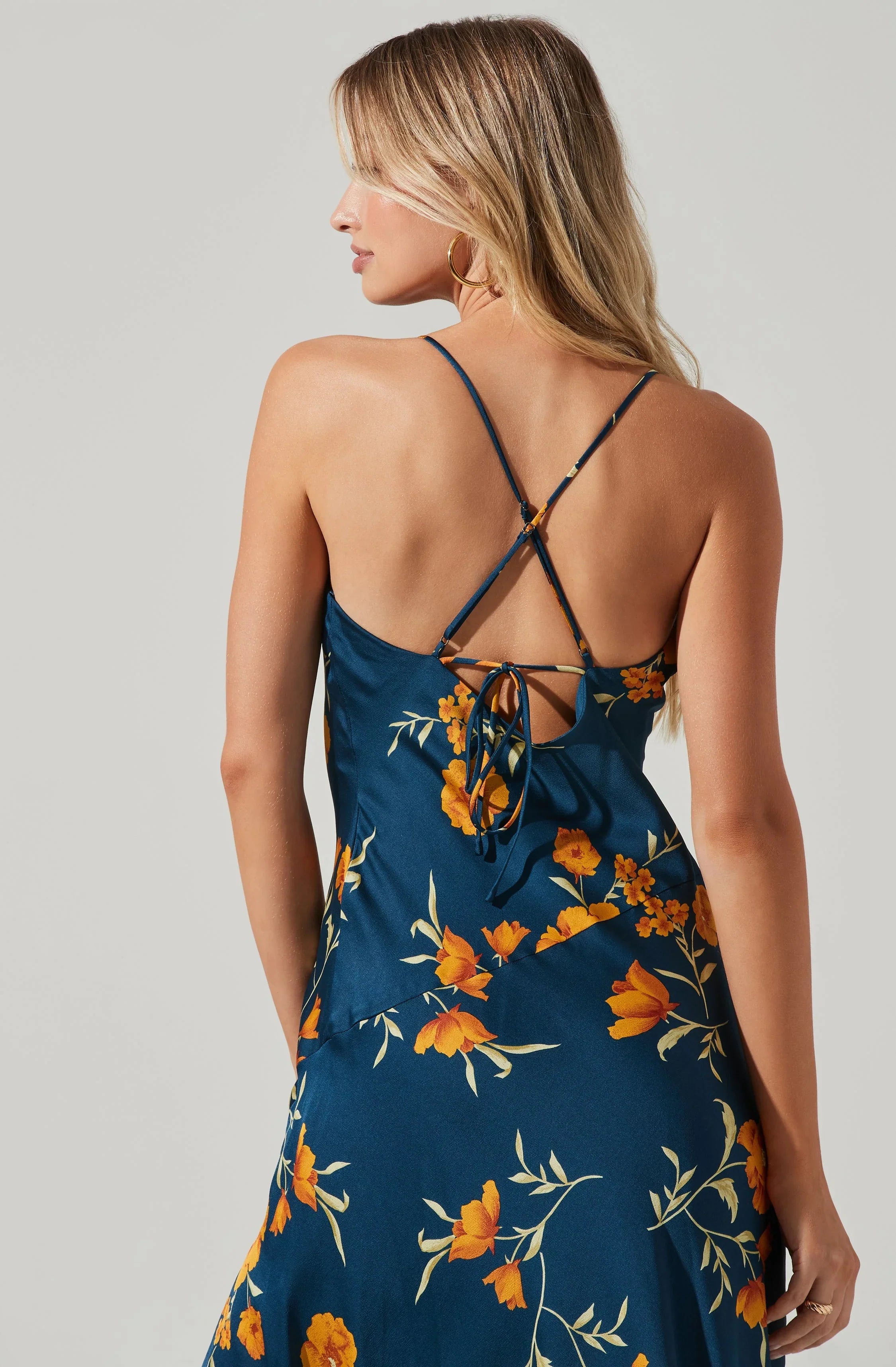 Robe midi florale Gaia